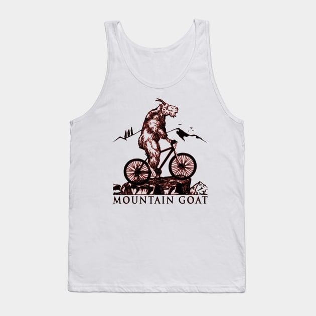 mountain goat Tank Top by BerrymanShop